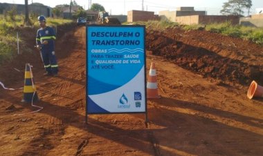 Pacote de investimentos da Sanesul leva obras de água e esgoto à região Sul-Fronteira
