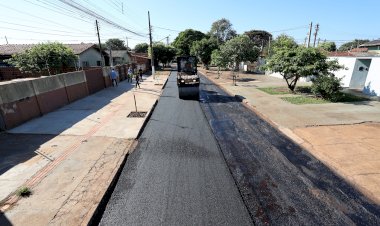 Prefeitura leva recapeamento ao Flórida II e melhora acesso ao Parque Antenor Martins