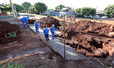 Prefeitura avança na Eulália Pires com obras para acabar com alagamentos