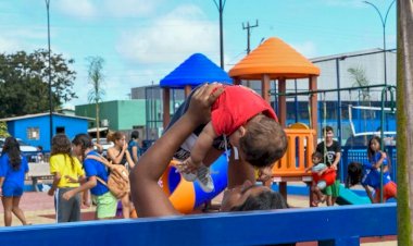 Vista Alegre vive marco histórico com nova praça, reforma de escola infantil e avanço no saneamento