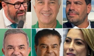 Pesquisa indica Reinaldo na liderança e Contar e Nelsinho brigando pela segunda vaga para o Senado