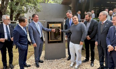 Gerson destaca preservação da memória institucional em inauguração do estacionamento e lançamento de livro dos 45 anos da ALEMS