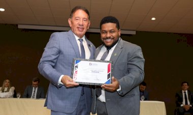 Gerson recebe título de Cidadão Treslagoense durante celebrações dos 111 anos de Três Lagoas