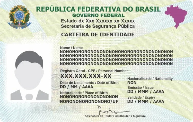 Nova carteira de identidade passará por mudanças às normas atuais