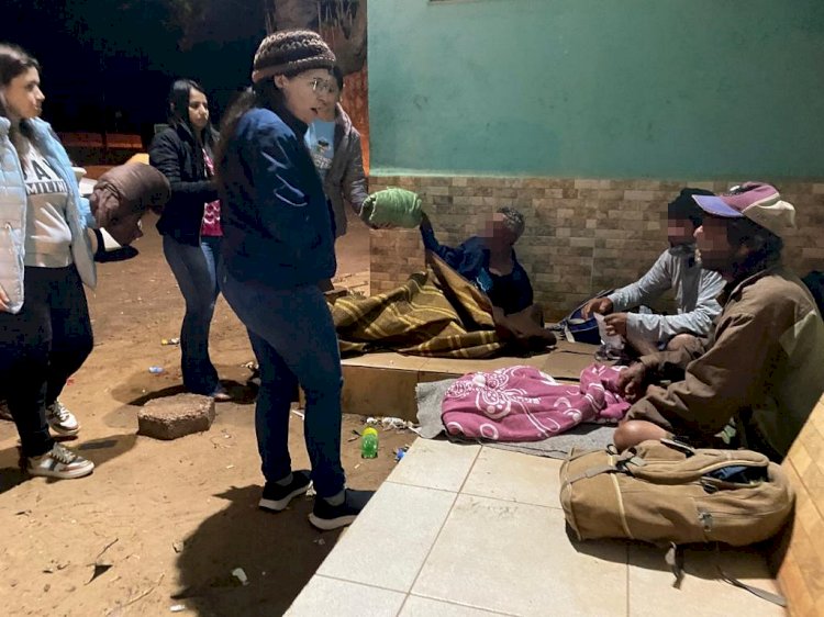 Secretaria de Assistência Social realiza entrega de sopão a pessoas em situação de rua em Nova Alvorada do Sul