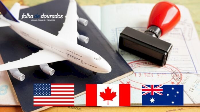Turistas canadenses, australianos e norte-americanos precisarão de visto para entrar no Brasil