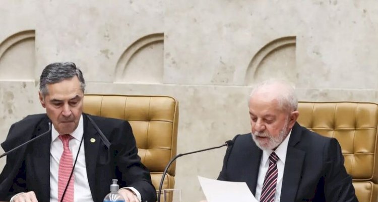 No STF, Lula defende regulação das redes sociais no país