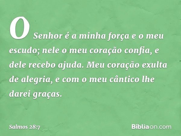 Salmo do dia