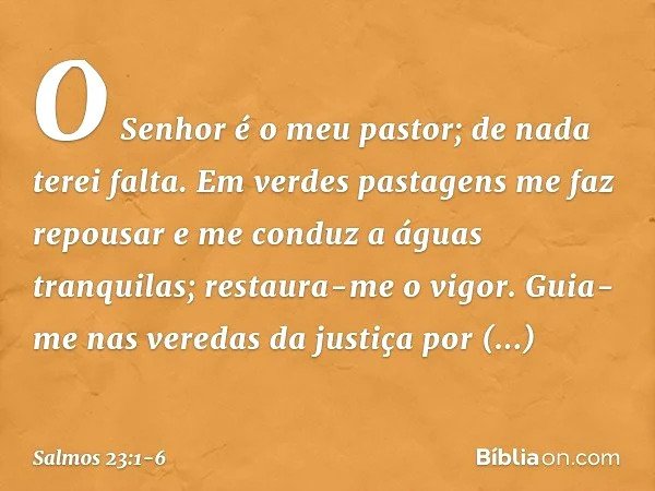 Salmo do dia