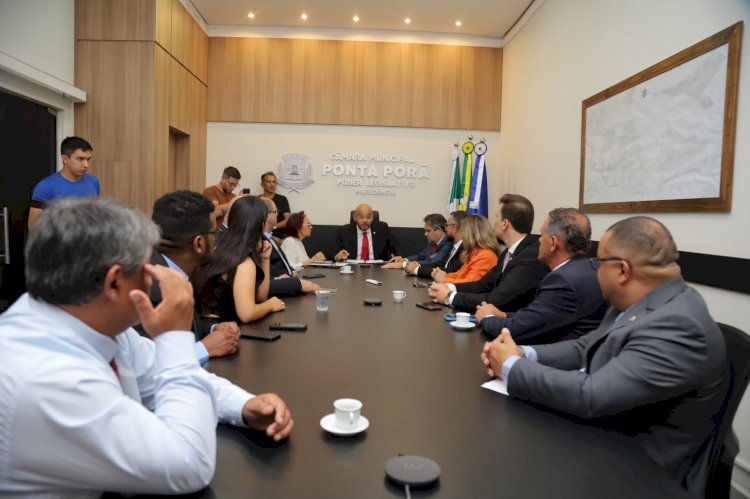 Vereadores de Ponta Porã definem Líderes de partidos e do Prefeito