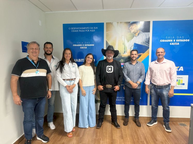 Prefeito de Ivinhema está na capital Campo Grande para tratar de Investimentos no município