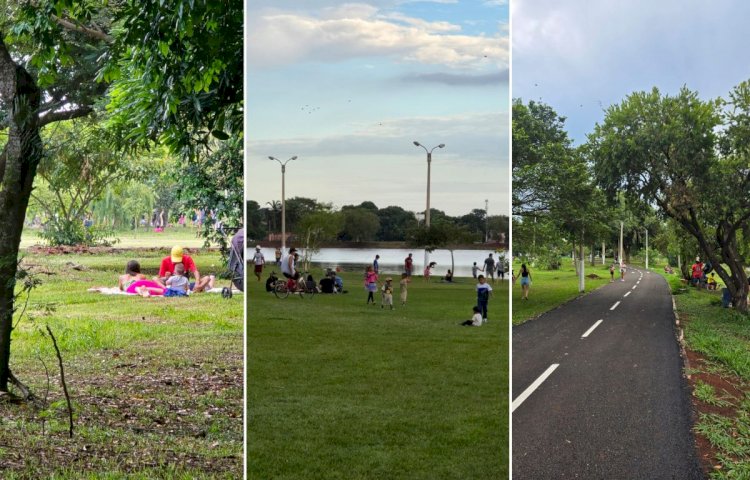 População entra no clima da 1ª Festa da Páscoa no Parque Antenor Martins
