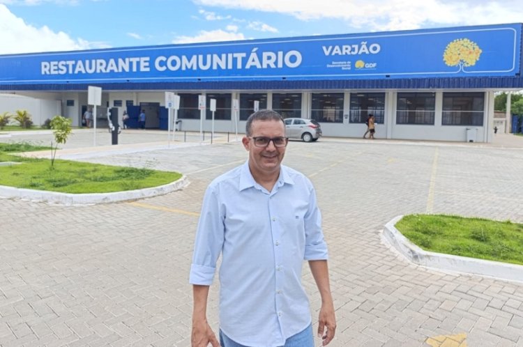 Inspetor Cabral visita Restaurante Comunitário em Brasília e estuda projeto para Dourados