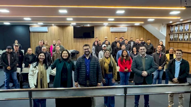 Câmara Municipal de Caarapó foi palco de um momento histórico para o desenvolvimento do município: o lançamento oficial do Programa Cidade Empreendedora,