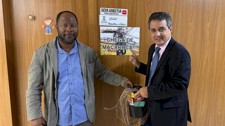 Landmark discute parceria com empresa para acabar com a ‘maçaroca’ de fios soltos em Campo Grande