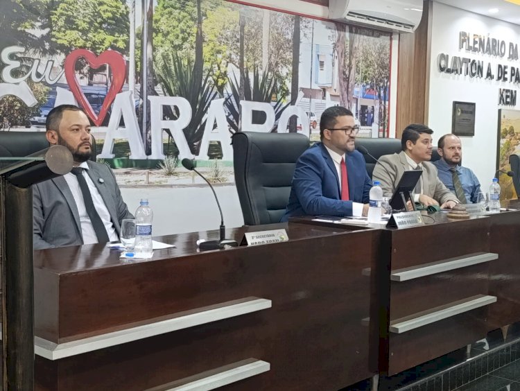 Câmara de Caarapó realiza sessão solene de abertura do segundo semestre legislativo nesta segunda-feira