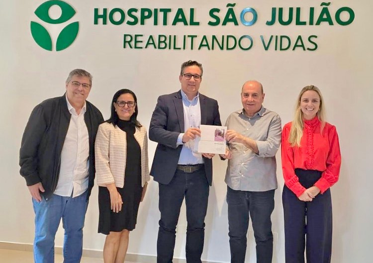 Prefeito Paleari busca parceria com Hospital São Julião para ampliar atendimentos em Nova Alvorada do Sul