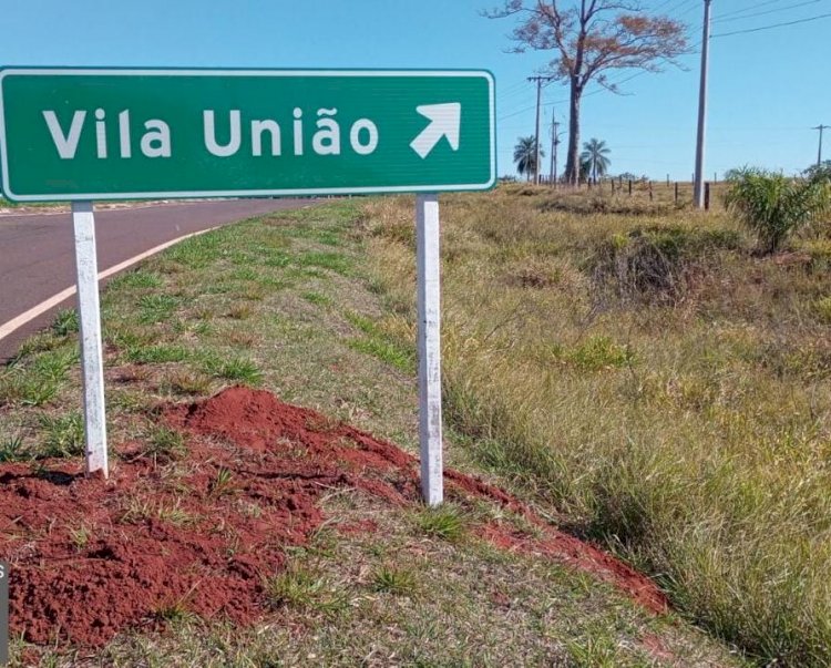 Com agilidade, AgeSul instala placas e garante acesso seguro a Vila União