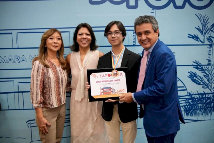 Landmark homenageia advogado Lucas Miyahira com Medalha Legislativa ‘Haguemo Tomonaga’