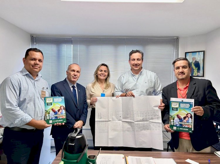 Prefeito Paleari busca junto ao INCRA regularização dos lotes urbanos do Distrito Pana em Nova Alvorada do Sul