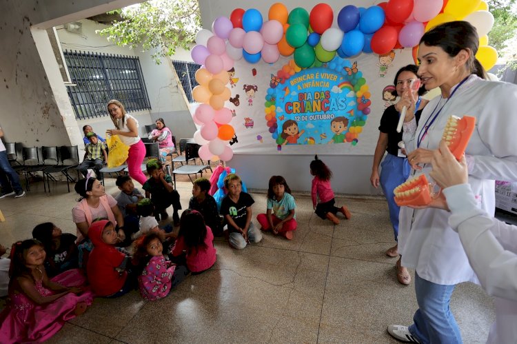 Prefeitura celebra o Dia Crianças com meninos e meninas indígenas atendidas por Cras