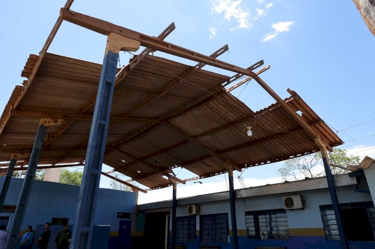 Prefeitura vai decretar emergência para recuperar Escola Fazenda Miya após temporal