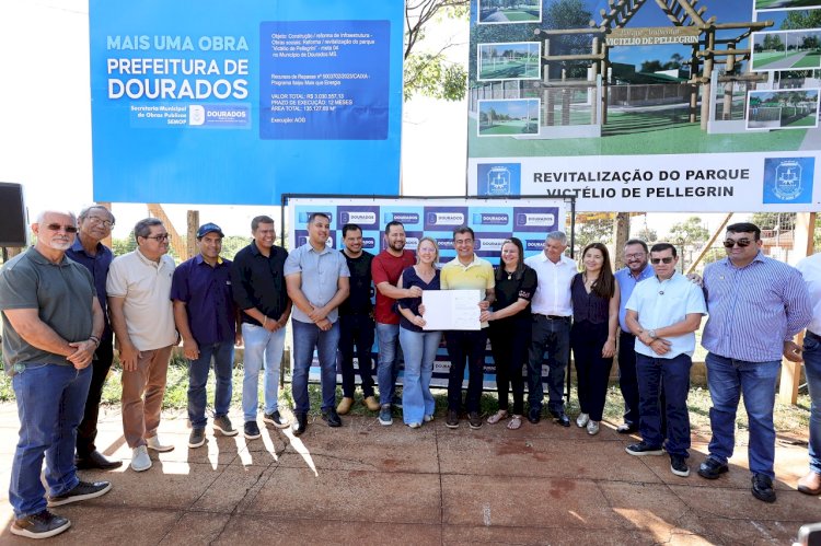 Prefeitura autoriza início das obras de reconstrução do Parque Victélio Pelegrini