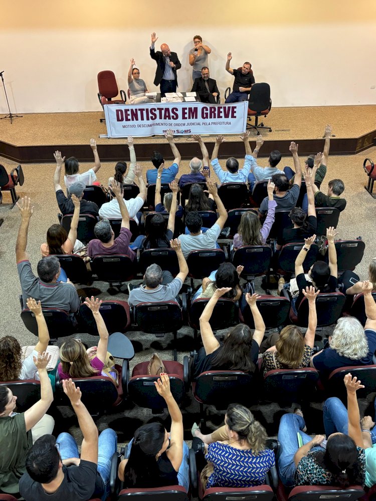 Desembargador dá “aval” à greve e dentistas podem parar caso a Prefeita não cumpra decisão judicial em 15 dias