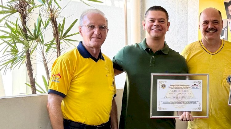 Em evento na Casa Lar Lions, Otávio Trad destaca importância das emendas parlamentares para o fortalecimento do terceiro setor