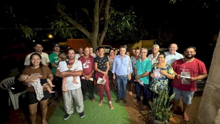 Landmark visita comunidade no Nova Campo Grande e articula solução para famílias ameaçadas de despejo