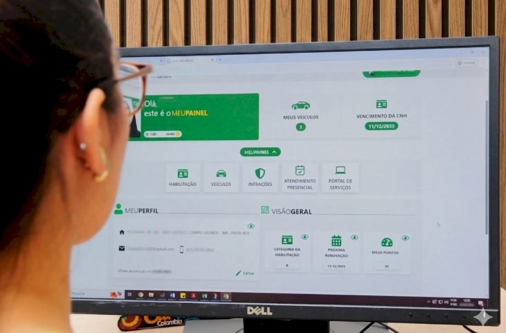 Mais de 5 milhões de consultas online marcam primeiro ano do Portal Meu Detran de Mato Grosso do Sul