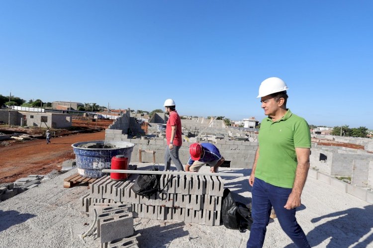 Obras de 198 moradias populares em Dourados chegam a 30