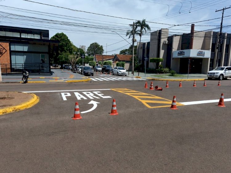 Prefeitura avança na modernização da sinalização de trânsito com reforço em áreas escolares