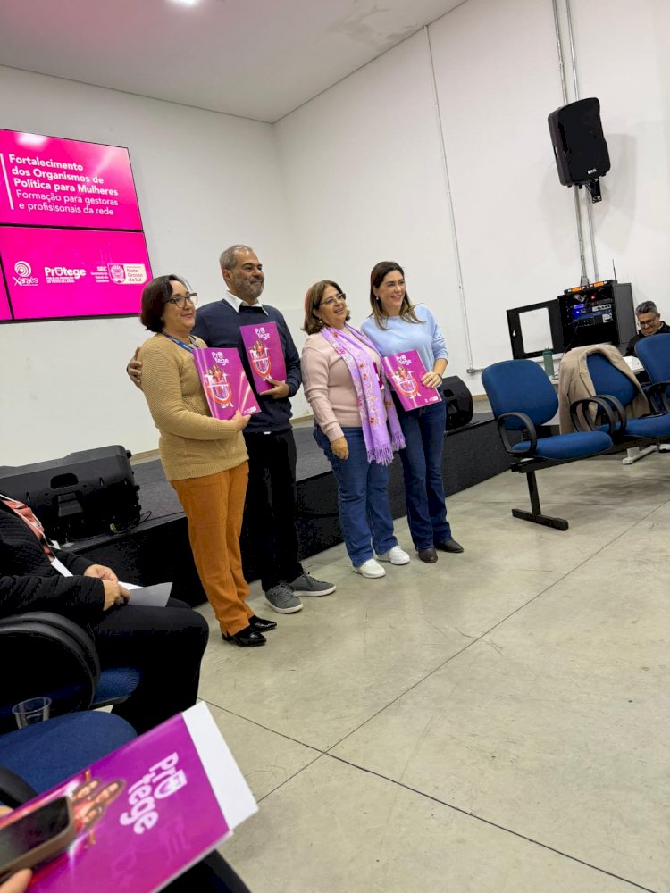 Coordenadoria de políticas públicas de Ivinhema participa do curso ”Protege MS”