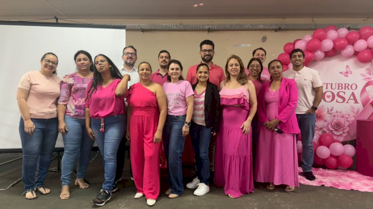 João Paulo do Dinho participa de ação do Outubro Rosa em Cristalina e reforça compromisso com a saúde da  mulher